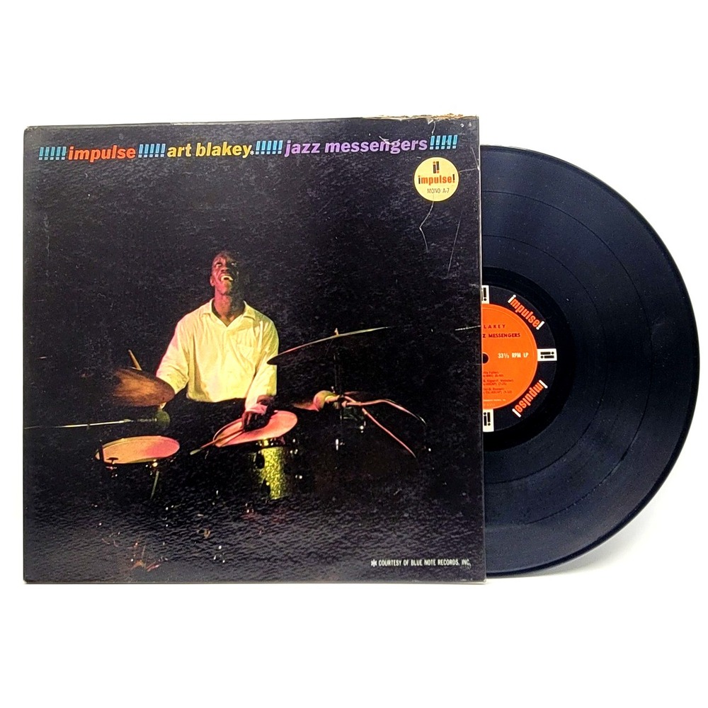 ART BLAKEY & THE JAZZ MESSENGERS - SELF TITLED - JAZZ LP RECORD IMPULSE